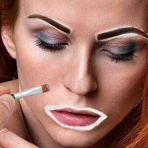 Logo personnalisé Sourcils Microblading Pigment Façonner Les Lèvres Pmu Outils Position Chaîne Contour Cartographie Sourcils <span class=keywords><strong>Tatouage</strong></span> Teinture Outil Kit - Product Image 2