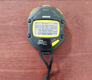 Đồng hồ bấm giờ đồng hồ thể thao đếm ngược chạy theo dõi bơi đào tạo đua điện tử kim loại huấn luyện viên đồng hồ ngoài trời không thấm nước - Product Image 3