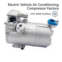 Nouveau compresseur AC 12V DW pour voitures hybrides XC60 XC90, numéros OE P32260523/31366055, climatiseur électrique 12V, ventilateur Spal