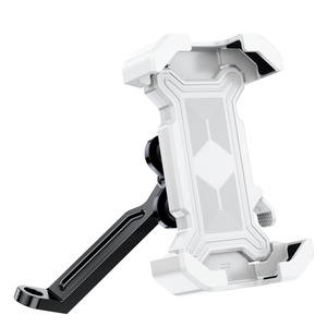 ABS Durable Bike <span class=keywords><strong>Phone</strong></span> <span class=keywords><strong>Holder</strong></span> Anti-Shock Einfach zu installierende Fahrrad halterung für das Fahren im Freien Flexibler Mountainbike-Telefon halter - Product Image 1
