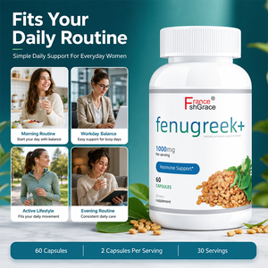 Fabricante de Suplementos Dietéticos de Fenogreco, Extractos Vegetales en Cápsulas, Sin GMO, Sin Gluten, Extracto de Fenogreco, 60 Cápsulas Vegetarianas - Product Image 2