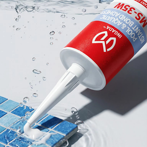 <span class=keywords><strong>Colle</strong></span> de réparation de fuites pour <span class=keywords><strong>piscine</strong></span> MS-35W, adhésif de scellement sous-marin résistant au chlore, à séchage rapide pour carreaux et liners - Product Image 1