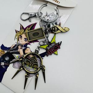 Collier porte-clés en métal personnage de dessin animé japonais <span class=keywords><strong>Yu</strong></span> <span class=keywords><strong>Gi</strong></span> <span class=keywords><strong>Oh</strong></span> - Product Image 3