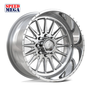 Jantes forgées tout-terrain polies sur mesure 24x12 24x14 26x12 26x14 26x16 28x16 30x16 6x139.7 8x170 8x180 pour Ford F-150 F-250 - Product Image 1