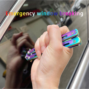 Haute résistance 3 en 1 pliable pneu de voiture crochet en pierre transparente brise-vitre en acier inoxydable couteaux <span class=keywords><strong>papillon</strong></span> en métal <span class=keywords><strong>ouvre</strong></span>-bouteille - Product Image 5