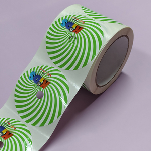 Wholesale <b>Roll</b> Decorative Label Stickers <b>Self</b> <b>Adhesive</b> Decor Stickers For Box And Gift Decoration - Product Image 6