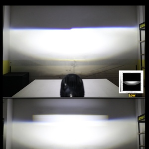 Nuevo Faro Delantero Sanvi S11 con Luz LED Directa, Lente Dual Azul Bi-LED, 9-80V, 40W 65W, con Función Intermitente Cálida - Product Image 5