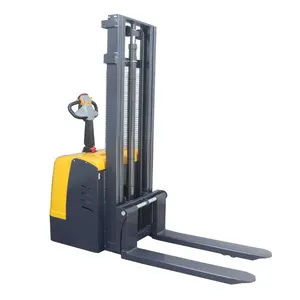 Wholesale Standing Drive Electric Forklift 1.5 Ton Full Electric Pallet Jack Stacker Portable Lift Electric Stacker