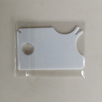 Extracteur de tiques simple en plastique écologique avec loupe pour animaux de compagnie, outil d'élimination des tiques pour chats et chiens