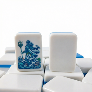 Juego de Mahjong Americano de Melamina de Lujo, 166 Fichas Resistentes a los Arañazos, para 4 Jugadores - Product Image 1