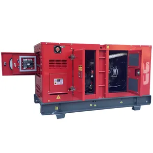 Generator daya Diesel sunyi 40KW 50kVA, Set Generator Diesel dengan ATS By industri