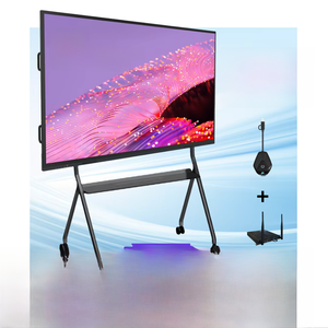 Wholesale Price 75-Inch Interactive Touch Screen Panel with 40 Points for Meeting Rooms Education Whiteboard Android 14.0 OS - Product Image 3
