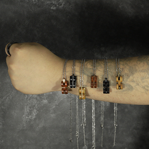 Fabricación OEM/ODM, Collar de Acero Inoxidable 316, Colgante de Madera Impermeable, Joyería, Decoración para Espejo Retrovisor de <span class=keywords><strong>Coche</strong></span> - Product Image 5