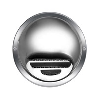 HVAC ventilation étanche en acier inoxydable cuisine air ven cap tuyau hotte évent