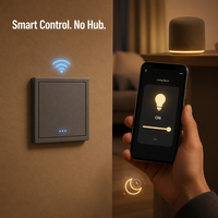 Prise connectée Wi-Fi intelligente standard UE 1 2 3 4 voies tactile L+N Tuya Alexa Google CE EAC 17 ans OEM