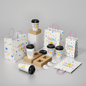 Bolsa de Papel Kraft Marrón Personalizada con Logotipo Impreso en Offset, Asa de Transporte Promocional, Personalizada para Alimentos - Product Image 3