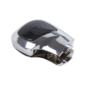 Cubierta Decorativa para Palanca de Cambios de Fibra de Carbono Real para Volkswagen <span class=keywords><strong>Polo</strong></span> Golf T-ROC Jetta Passat Touareg Tiguan CC Beetle - Product Image 1