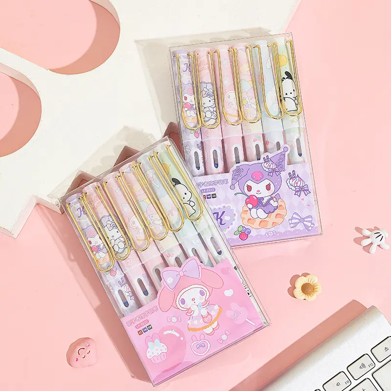 New sanrio cute kuromi fountainpen girl gift student supplies Fountain pen