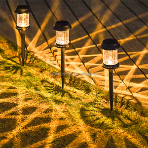 Le nouveau <span class=keywords><strong>design</strong></span> lumineux solaire de jardin allume la petite lampe de tube menée par lumière solaire extérieure de voie imperméable extérieure <span class=keywords><strong>d</strong></span>'acier inoxydable - Product Image 1