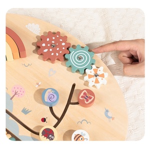Jouets en bois Montessori Konig Kids, planche d'activités, entraînement de la coordination œil-main, jouets éducatifs pour enfants - Product Image 2