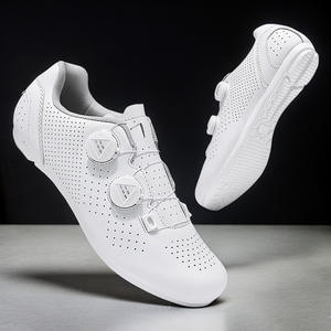 รองเท้าปั่นจักรยานแบบสปอร์ต พื้นแข็ง ป้องกันการกระแทก สำหรับฤดูใบไม้ผลิ ฤดูร้อน ฤดูหนาว ปี 2026  แบบยูนิเซ็กซ์  สำหรับปั่นจักรยานบนถนน  พื้นรองเท้าด้านในทำจากยาง  พื้นรองเท้าด้านนอกทำจากผ้าฝ้าย - Product Image 1