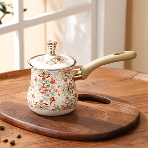 אלגנטי באיכות גבוהה נירוסטה סיר קפה טורקי עמיד חום עמיד בחום לבית קפה מסעדה בית מלון - Product Image 3