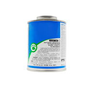 Colle à solvant pour tuyaux PVC 717 – Soudure pour conduites UPVC – Colle industrielle CPVC – Fabriqué en Chine – Haute Qualité Gris Transparent
