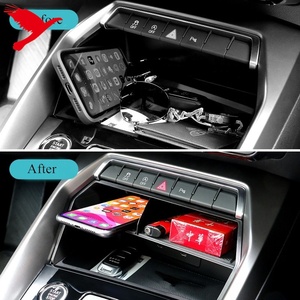 Coffre-fort intérieur de voiture, boîte de rangement avec support, pour Audi <span class=keywords><strong>A3</strong></span> 8Y <span class=keywords><strong>Sportback</strong></span> Sedan 2021, accessoires, 1 pièce - Product Image 3