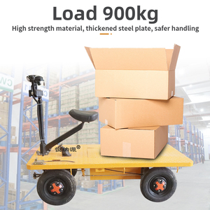 80*150cm <strong>Transport</strong> Warehouse <strong>Cargo</strong> Logistics Flatbed Tool <strong>Transport</strong> Electric Warehouse 48V20ah Lead-acid BatteryPlatform <strong>Trolley</strong> - Product Image 4