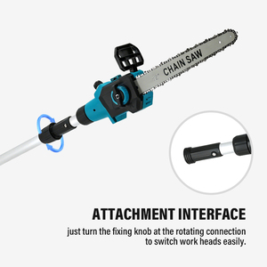 2-in-1 Cordless Pole Chainsaw Hedge Trimmer 21V Brushless 12 Inch Battery <b>Saw</b> Wholesale CE OEM Supplier S-HSQ12 2-in-1. One Tool - Product Image 5
