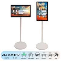 Tablette tactile intelligente mobile 21,5 pouces 8000 mAh Android 13 avec diffusion sans fil, vente en gros fabricant pour chambre, dortoir, extérieur