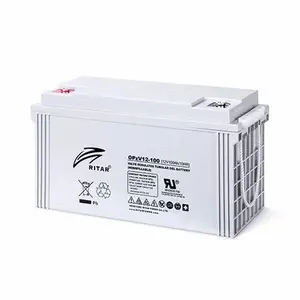 Hot sale Ritar high quality solar battery lead acid gel 12V 250ah 200ah 2V 600ah 1000ah storage battery exide battery price