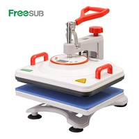 Freesub Machine d'impression par sublimation multifonctionnelle de bonne qualité 5 en 1, presses à chaud pour t-shirts, chapeaux, casquettes, tasses