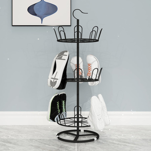 Meuble à chaussures rotatif multi-niveaux simple et détachable pour rangement de sandales et chaussons sur balcon – Vente en gros - Product Image 3