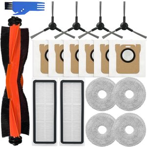 Repuestos para Aspiradoras Robóticas Xiaomi X20 Pro/X20 Max, 1 Cepillo Principal, 6 Bolsas para Polvo, 2 Filtros, 4 Cepillos Laterales, 4 Mopas - Product Image 1