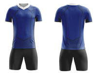 Ensemble Maillot et Short de Football Personnalisé – Tenue d'Équipe Entièrement Sublimée, Respirante et Séchage Rapide – Fournisseur OEM ODM en Gros