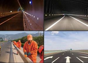 Barrera de barandilla delineadora reflectante de carretera hecha de aluminio trapezoidal PMMA Material de acero de grado de diamante alto - Product Image 3