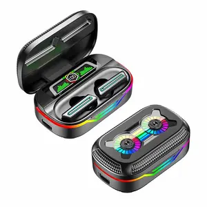 Audifonos TWS Earbuds DX-10 2023 Newest RGB Light In-ear Wireless Earphone Power Bank Sport Gaming Earphones TWS Headphone DX10