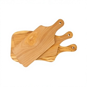 Ensemble de 3 planches à découper de tailles différentes, design fabuleux, en bois, pour légumes, accessoires de cuisine - Product Image 1