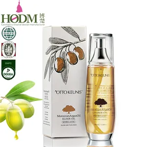 Private label silk serum natural organic argan oil morocco treatment essential hair oil