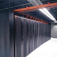 Solution IDC complète pour l'infrastructure de centre de données IA avec confinement des allées chaudes et froides
