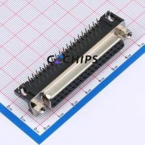 D-DMR037PF-D002 D-Sub/VGA Connector Bent Lead Through Hole Connector - Product Image 1