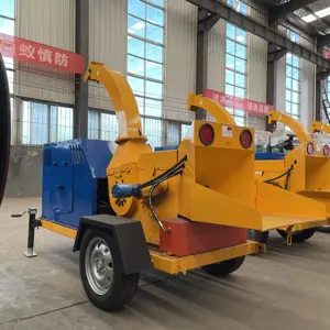 Continuous Efficient Operation Of Wood Crusher Tree Branch Crusher Wooden Chipper