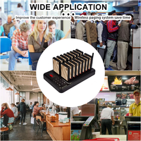 CATEL-Système d'appel avec 16 téléavertisseurs pour restaurants, café, restauration rapide, service client, 305