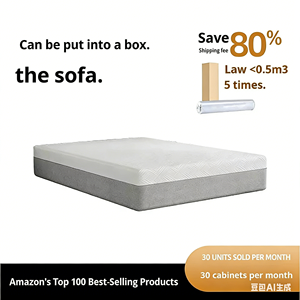 Хит продаж: Матрас из высокоплотного вакуумного сжатого пенополиуретана с эффектом памяти, современный простой дизайн, 6/15 см, для спальни и дома - Product Image 4