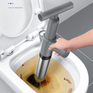 Disotturatore ad alta pressione per WC, sbloccante per tubi con azionamento ad aria compressa, per lavandini, vasche <span class=keywords><strong>da</strong></span> <span class=keywords><strong>bagno</strong></span> e scarichi intasati - Product Image 4