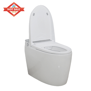 <span class=keywords><strong>Toilette</strong></span> intelligente <span class=keywords><strong>de</strong></span> luxe haut <span class=keywords><strong>de</strong></span> gamme, ovale, blanche, avec fonctionnalités avancées, glaçure blanche, automatique, avec télécommande - Product Image 5