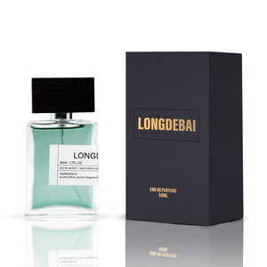 Botellas de Perfume Cuadradas Planas de Diseño Personalizado, Transparentes, con Cierre a Presión, de 50 ml y 100 ml, Botellas de Perfume Vacías de Vidrio Pulido con Tapa de Madera - Product Image 5