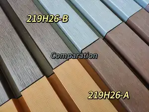 Top Sell Wpc Co-extrusion Wall Panel For Outdoor Wpc Flute Wall Cladding Decorative Wall Panel
