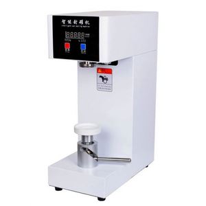 Machine de scellage semi-automatique pour canettes, idéale pour les salons de thé, les brasseries, et l'emballage de boissons en boîtes de conserve. - Product Image 1